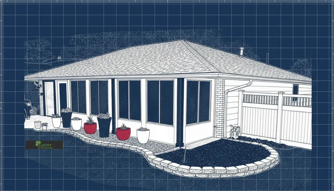 Landscape design by Lucky Landscapes