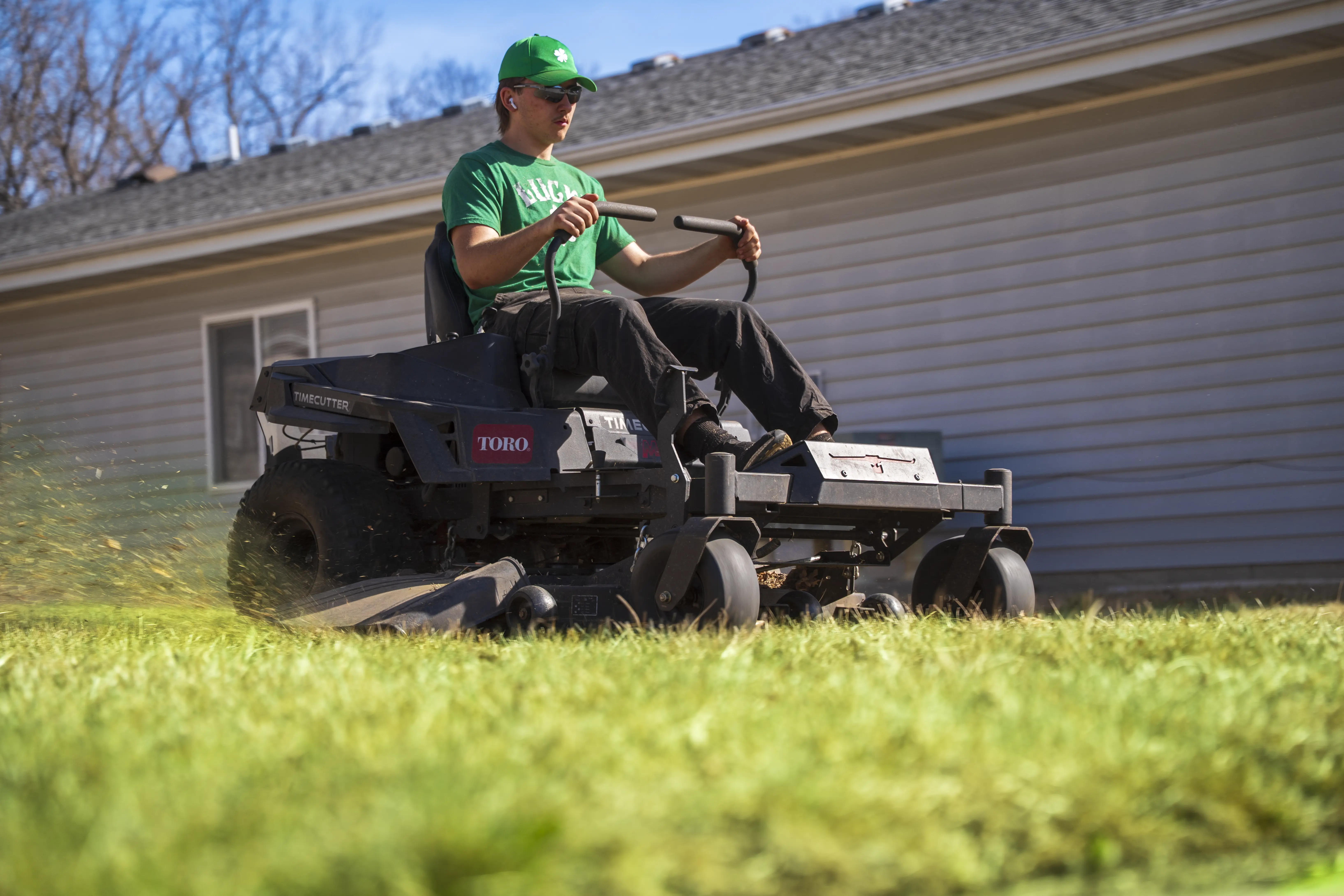 Professional lawn care by Lucky Landscapes